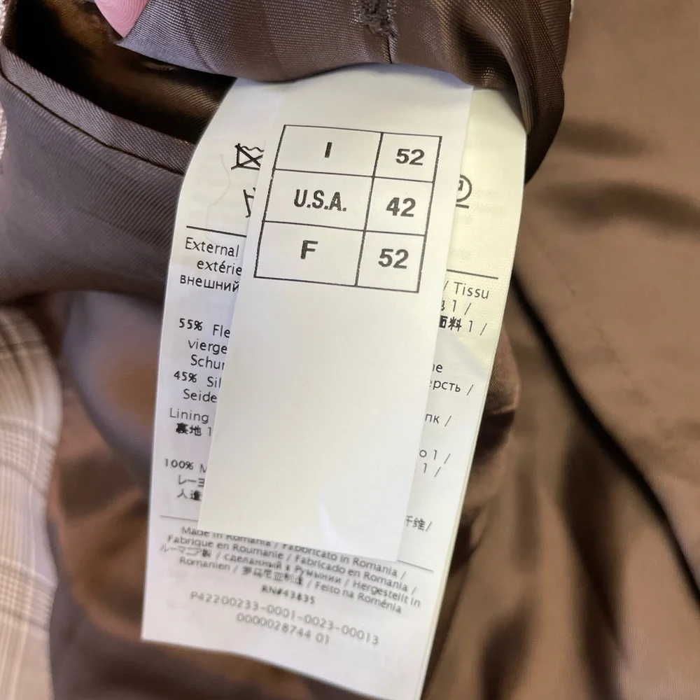 Valentino check print